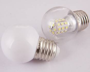 LED 5W小球泡魔豆燈泡  E27頭 -三色變光