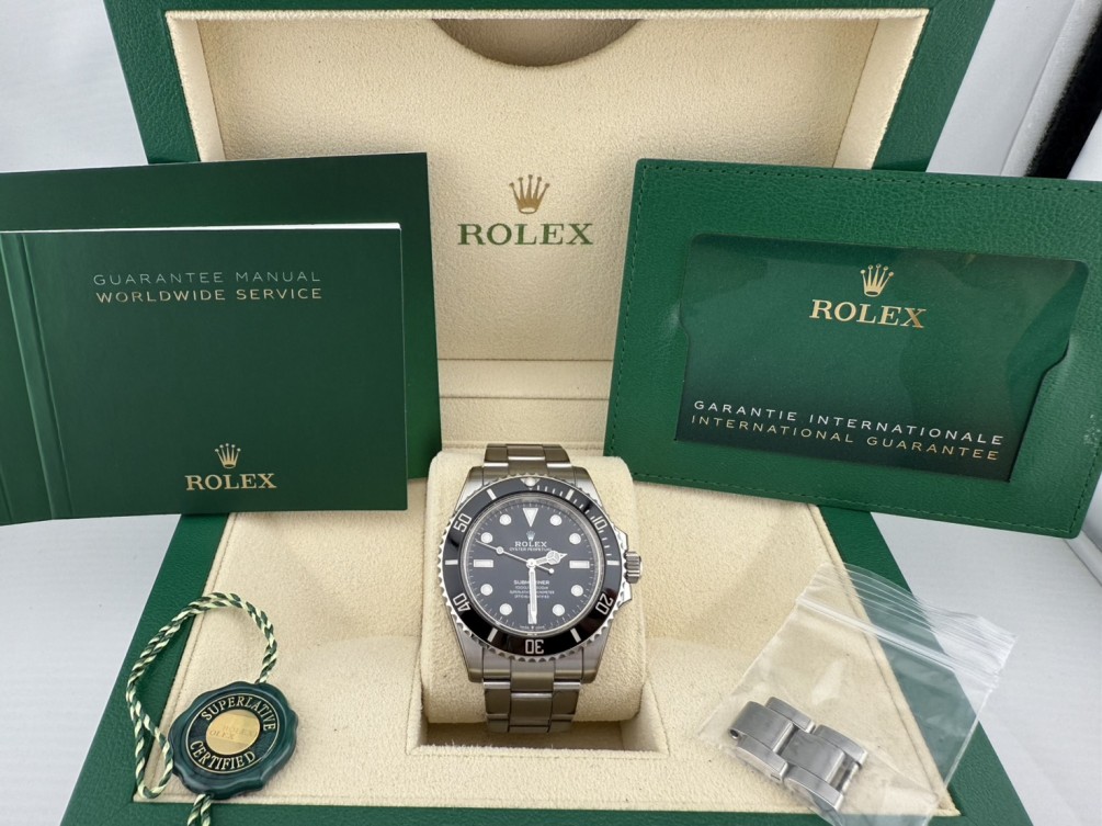 ROLEX 勞力士 124060 黑水鬼 41mm 有包膜 2021年保固中 n1340