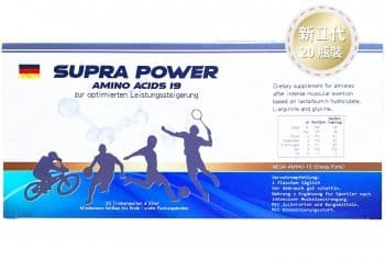 Germany Imported : SUPRA POWER Amino Acids (19 kinds of High Purity Amino Acids)(25ml×20 bottles/box)