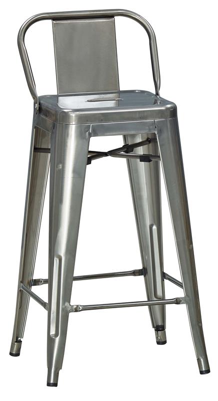 CO-540-1 本鐵色工業風鐵高吧椅 (不含其他產品)<br /> 尺寸:寬41*深41*高86cm