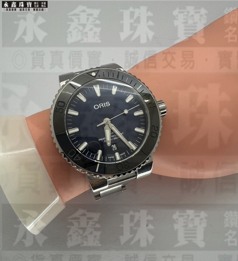 ORIS 豪利時 Aquis 0173377304135-0782405PEB