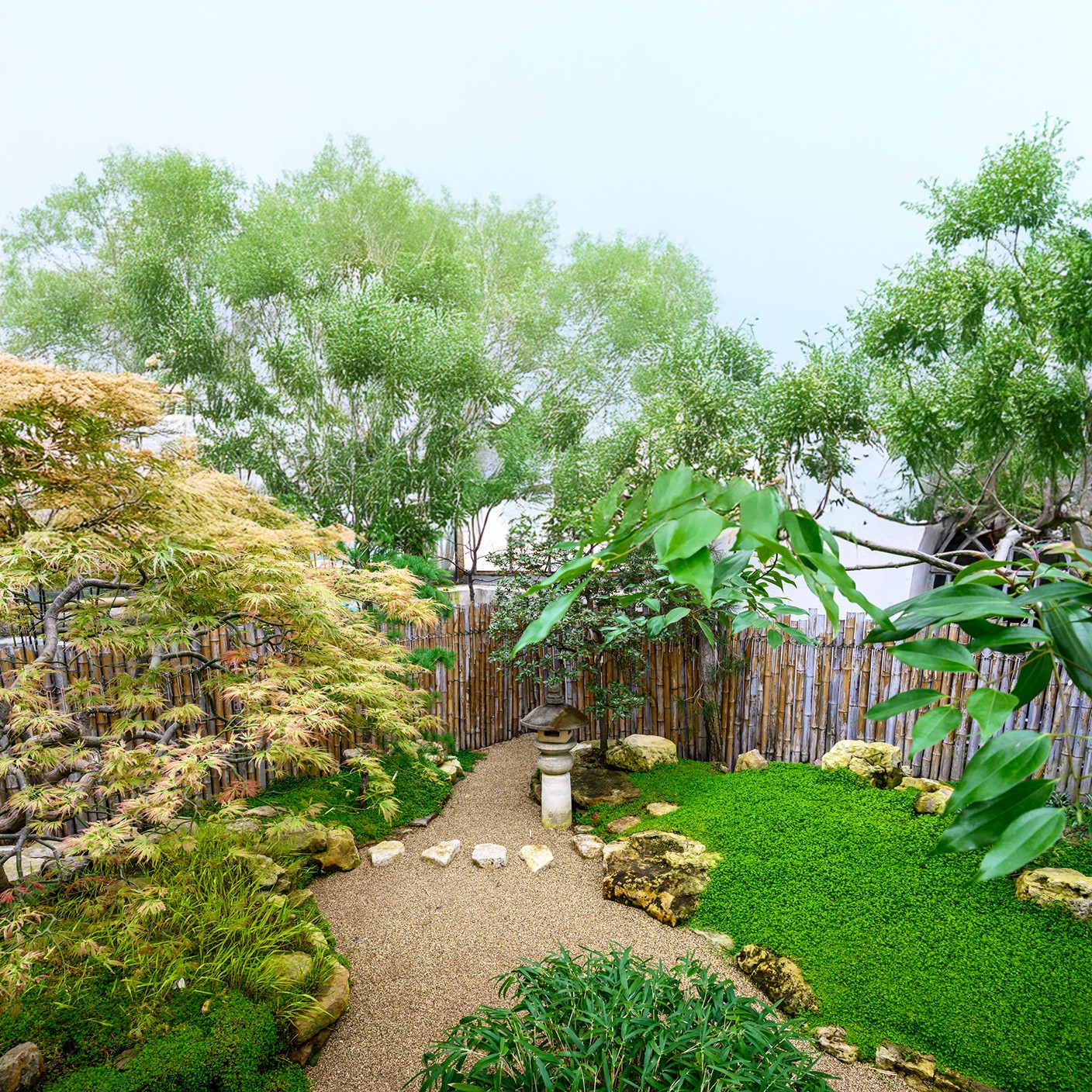 【 綠意中庭 】