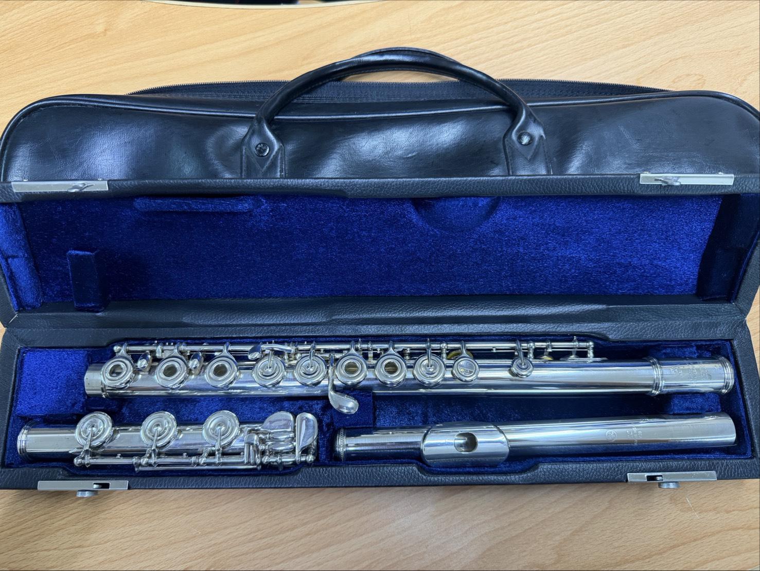 特規珍藏｜Yamaha YFL-581長笛｜全管體純銀+EC手工頭管·日本製造演奏琴