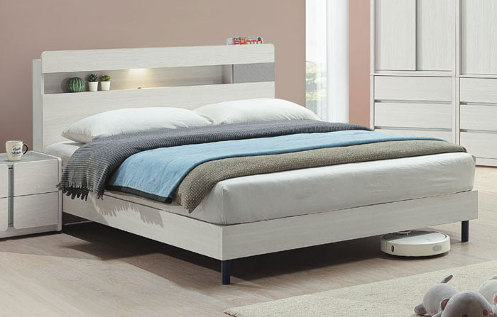 CL-603-4A 艾維斯6尺床架式雙人床 (不含其他產品)<br/>尺寸:寬182*深201.5*高97cm