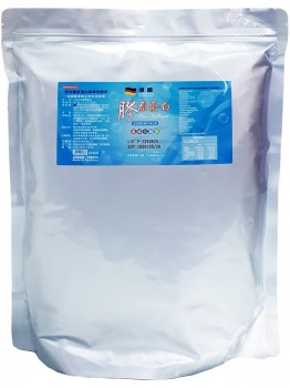 德國FFB原裝~100%魚(胜肽)膠原蛋白~高單位粉末 1公斤裝 | FFB Handelskontor GmbH (1000公克/包裝)(德國最專業生物科技研發，營養補充食品 高單位粉末)