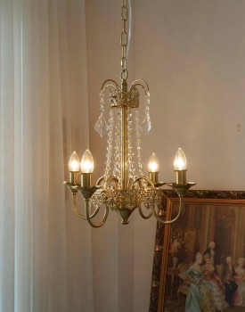 法式復古水晶吊燈