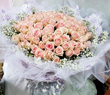 平價《夢幻寶貝》99朵甜心寶貝玫瑰告白求婚花束