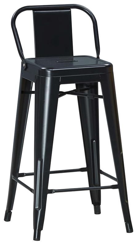 CO-540-2 黑色工業風鐵高吧椅 (不含其他產品)<br /> 尺寸:寬41*深41*高86cm