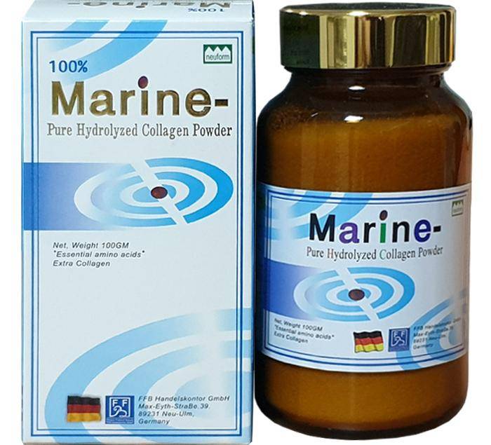活固力 德國FFB~ Marine 水解膠原蛋白 (100公克/瓶裝)