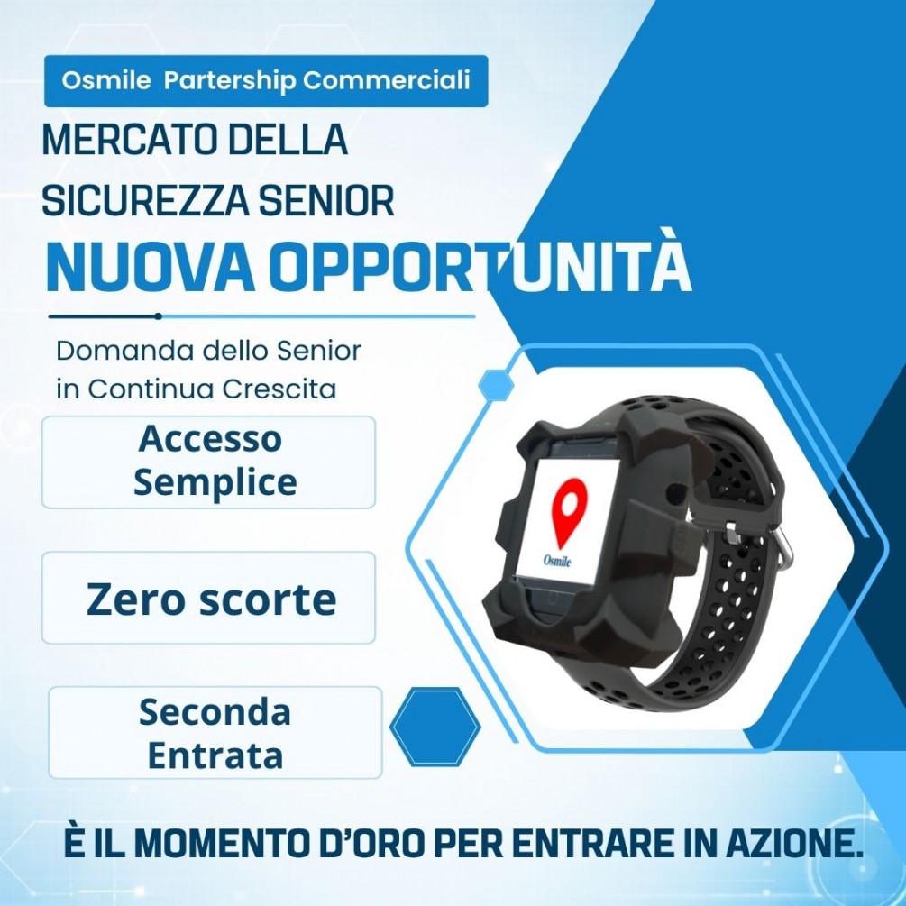 ITALIA ｜Osmile Ricerca Partner e Agenti Commerciali ｜Giveaway in corso