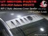2014-2020 Subaru WRX MP-2 Style Antenna Cover Spoiler w/Hole (JP Spec) (3D Carbon Look)