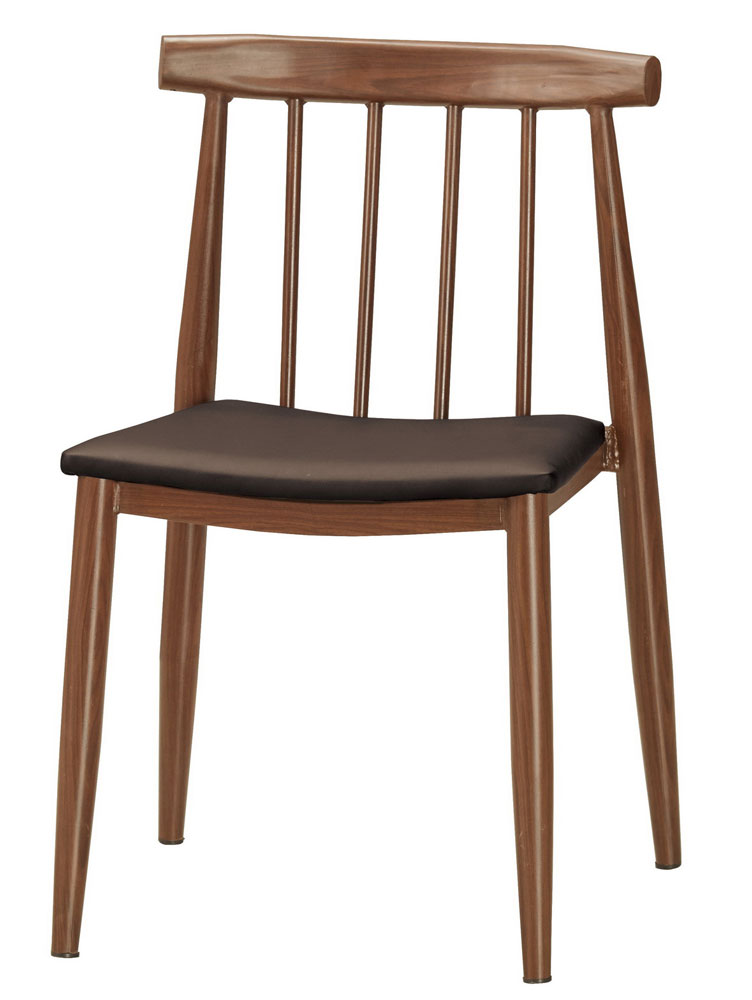 QM-1073-13 安迪餐椅(皮)(五金腳) (不含其他產品)<br /> 尺寸:寬48*深50*高77.5cm