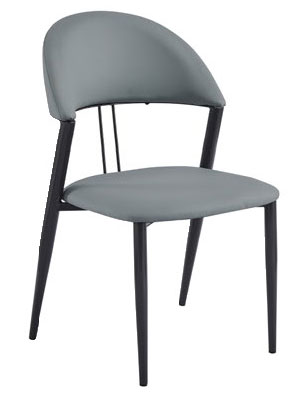 TA-950-14 肯特淺藍皮餐椅 (不含其他產品)<br />
尺寸:寬50*深62*高85cm