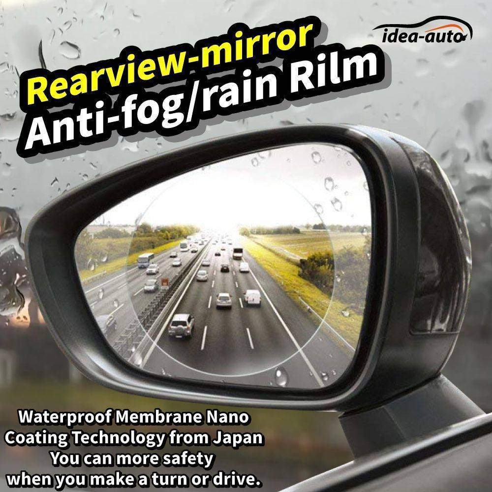 【idea-auto】Rearview-mirror Anti-fog/rain Film