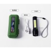 【E-gift】強光輕便USB充電型迷你3用燈手電筒(筆夾款或尾繩款)