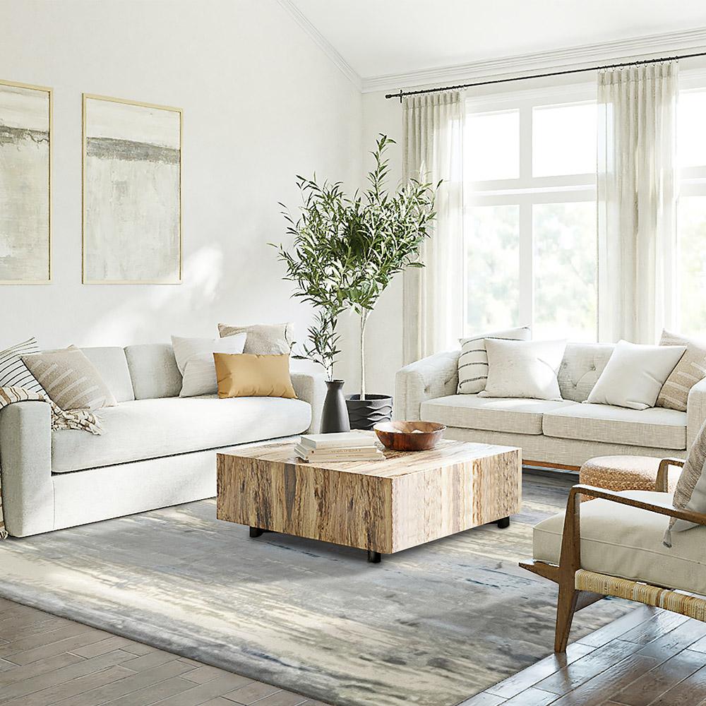 【山德力】斑駁藝術感地毯 瓦薩