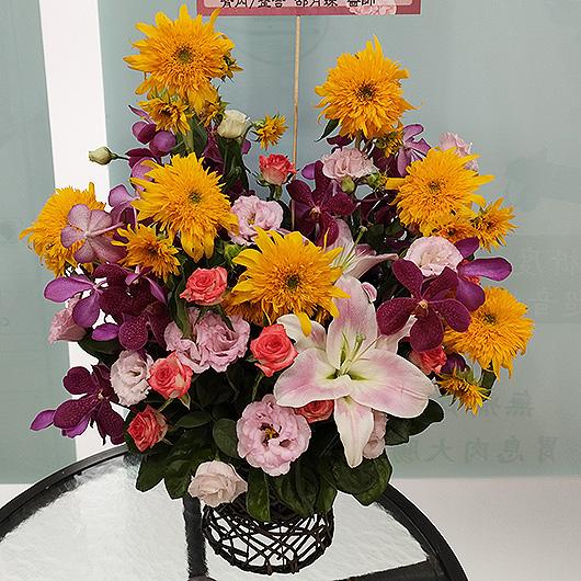 精緻花店桌上盆花(開幕/榮陞/喬遷/生日)祝賀盆花