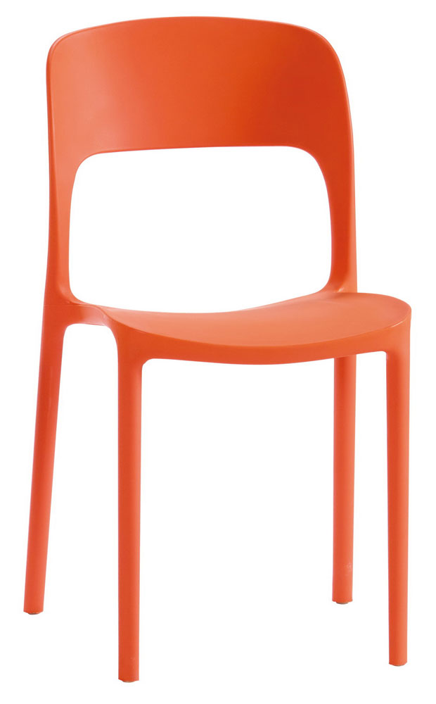 QM-652-12 維隆卡休閒椅(橙) (不含其他產品)<br /> 尺寸:寬44.5*深55*高84cm