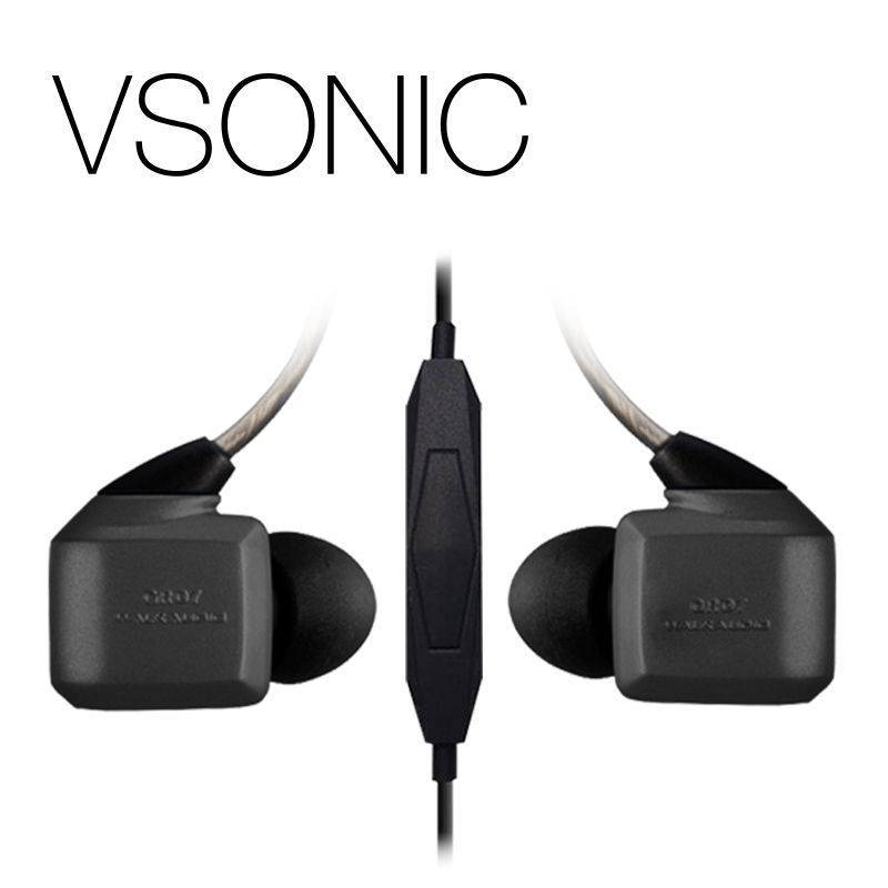 VSONIC GR-07 Classic i均衡型 線控耳道式耳機 -沉穩黑