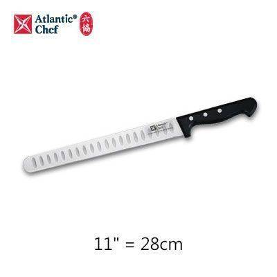 【Atlantic Chef六協】28cm有凹槽薄片刀Slicing Knife - Granton Edge