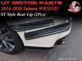 2014-2020 Subaru WRX ST Style Rear Lip (L+R)