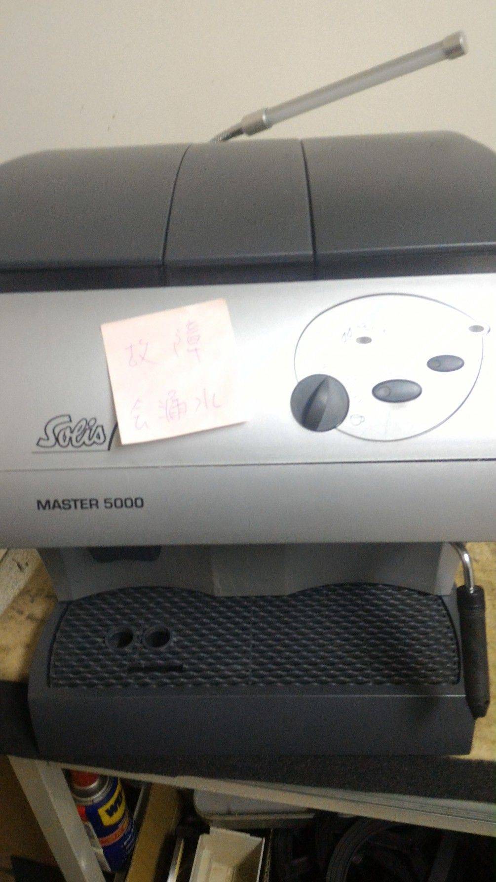 master5000全自動咖啡機維修處理