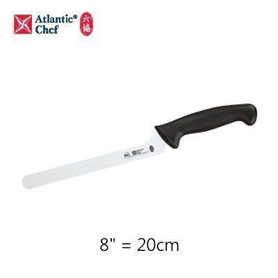 【Atlantic Chef六協】20cm圓頭彎麵包刀Offset Bread Knife-Round top
