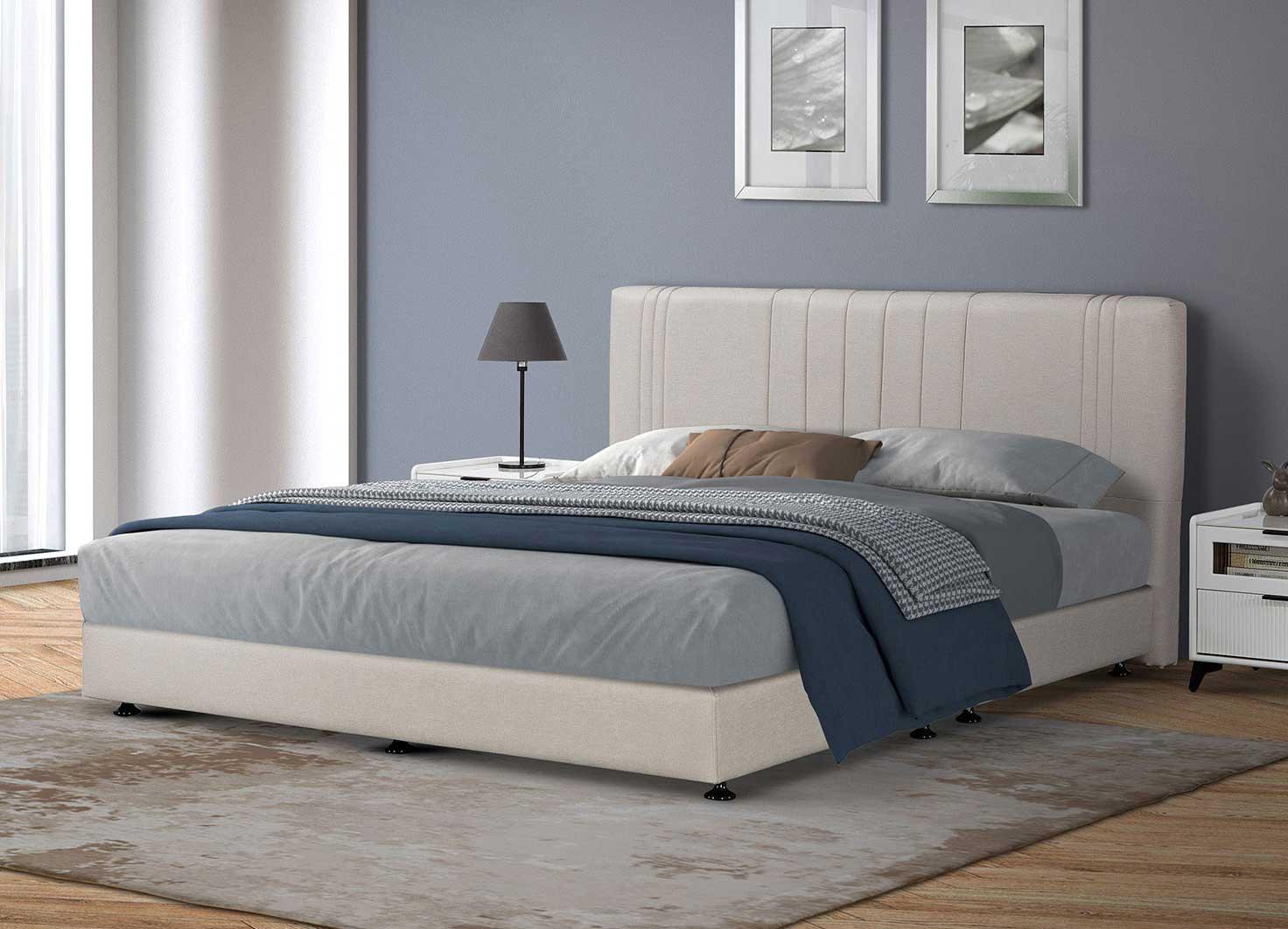 JC-404-45 雲灰色貓抓皮5、6尺床底