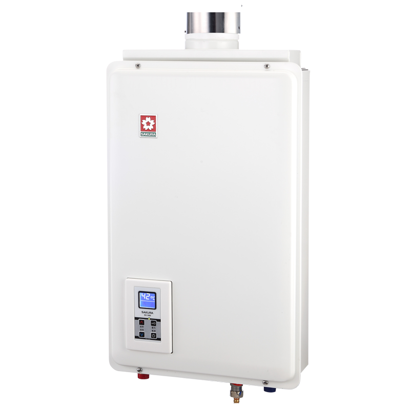 櫻花 SH1680 16L 供排平衡智能恆溫熱水器(浴室、櫥櫃專用)