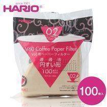 【HARIO】V60 02 咖啡濾紙 2-4人用 (100入)
