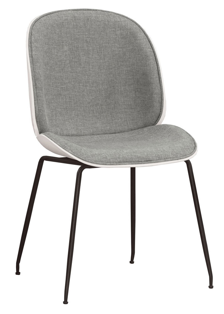 QM-647-12 列維斯餐椅(布)(五金腳) (不含其他產品)<br /> 尺寸:寬52*深53*高86.5cm