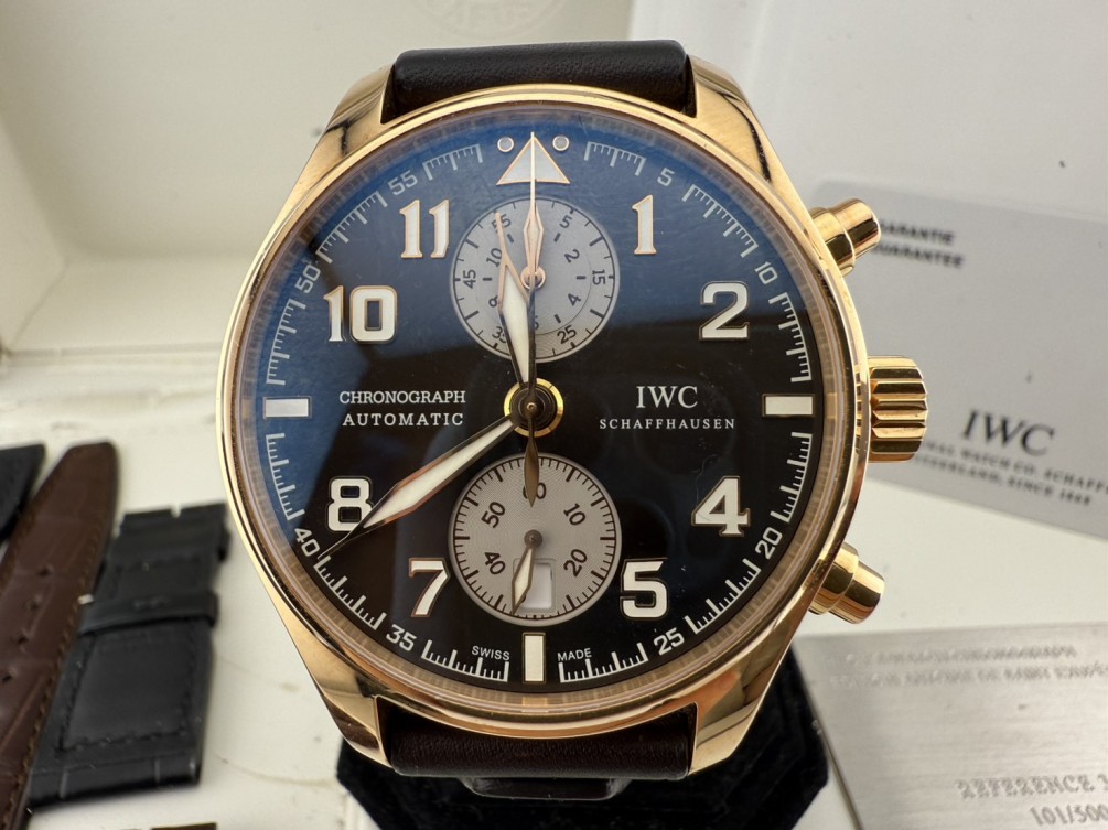IWC 萬國錶 IW387805 飛行員 43mm 玫瑰金自動腕表 n1441