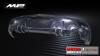 2013 Mazda 3 5D MP Rear Bumper  Diffuser -Dual Exhaust (3D Carbon Look)