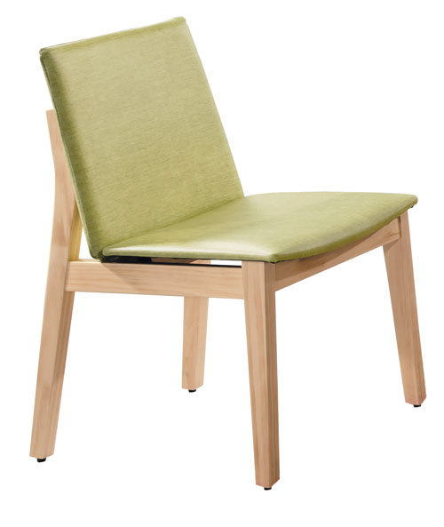 SH-A531-05 尼斯原木亞麻皮餐椅(原木)(綠皮) (不含其他產品)<br />
尺寸:寬44.5*深54*高82.5cm