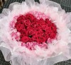 《心愛》99朵心形玫瑰求婚花束