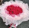 《心愛》99朵心形玫瑰求婚花束