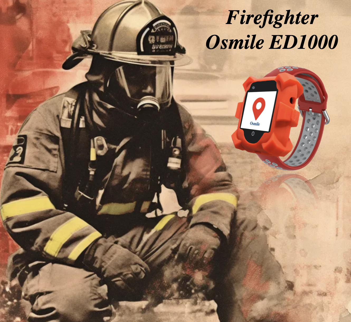 Osmile ED1000 Firefighter SOS & GPS Positioning in live video