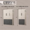 【衣櫃】【添興家具】 CWQ111-15馬汀 衣櫃 |系統封邊仿石面|黑白灰三色可選