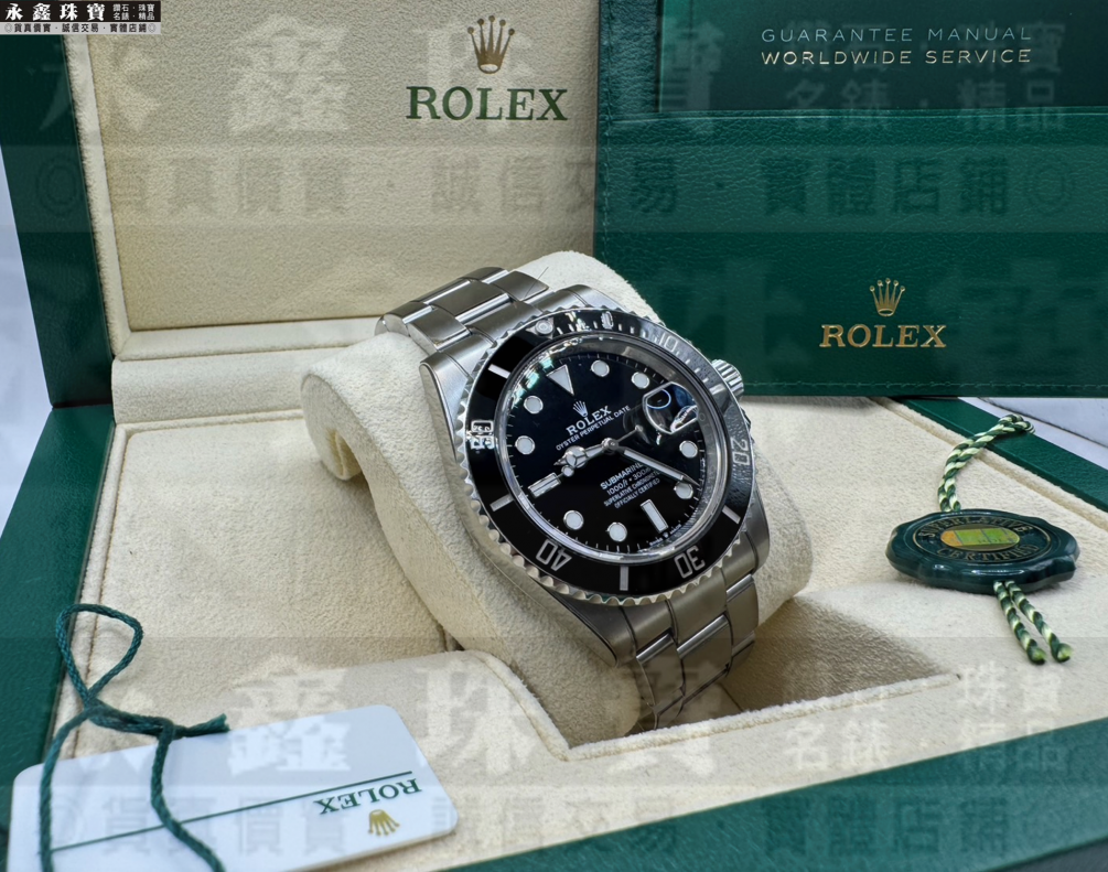 ROLEX 勞力士 126610LN 黑水鬼 自動上鍊 2022年保固中 n1221