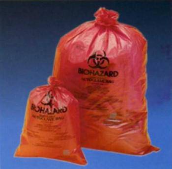 橘紅色消毒袋 Biohazard Disposal Bag  