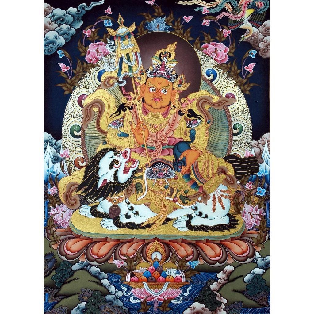 西藏【西藏財神廟 札基寺】   兩款可選