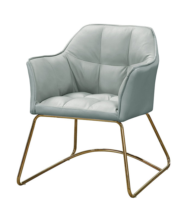 JC-891-9 狄摩英淺灰色布面餐椅 (不含其他產品)<br />
尺寸:寬62*深62*高83.5cm