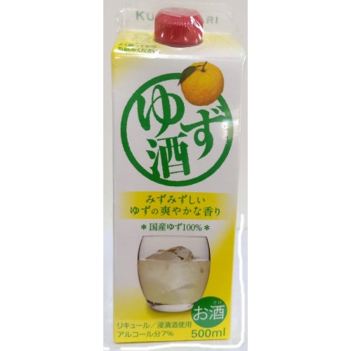 國盛柚子酒 7% 500ml     &180