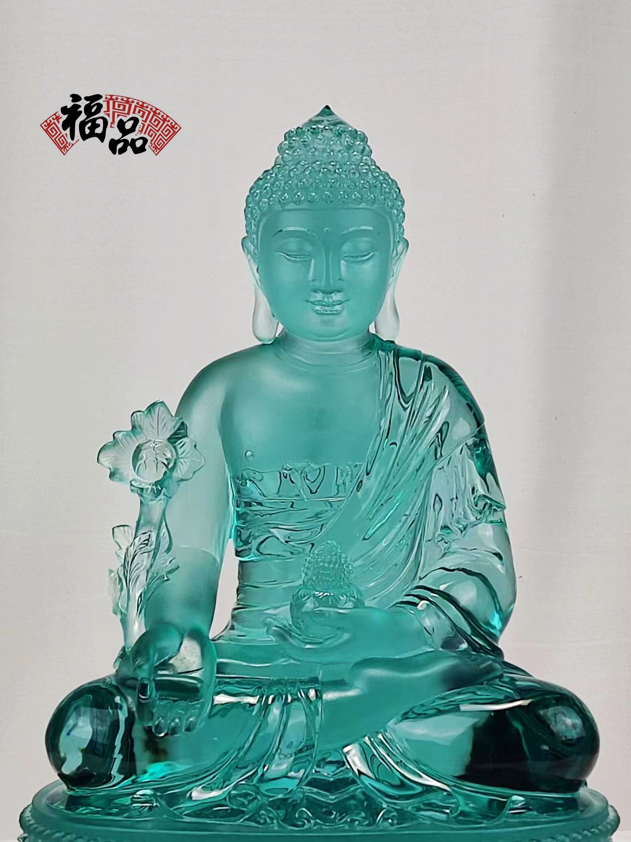 天然石水晶の地蔵王菩薩様　ご購入前に在庫確認必要NO.091419 天然石水晶の地蔵王菩薩様 ご購入前に在庫確認必要NO.091419