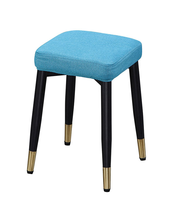 JC-903-8 墨田藍色布面方凳 (不含其他產品)<br />
尺寸:寬34*深34*高45cm