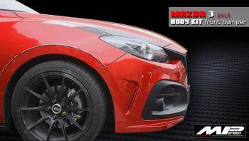 2014-2016 Mazda 3 4/5D KS Style Front Bumper+KS Grille