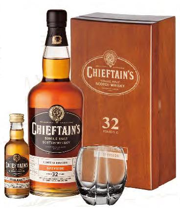 老酋長32年單一麥芽蘇格蘭威士忌禮盒    Chieftain\'s 32yo Single Malt Scotch Whisky     &11000