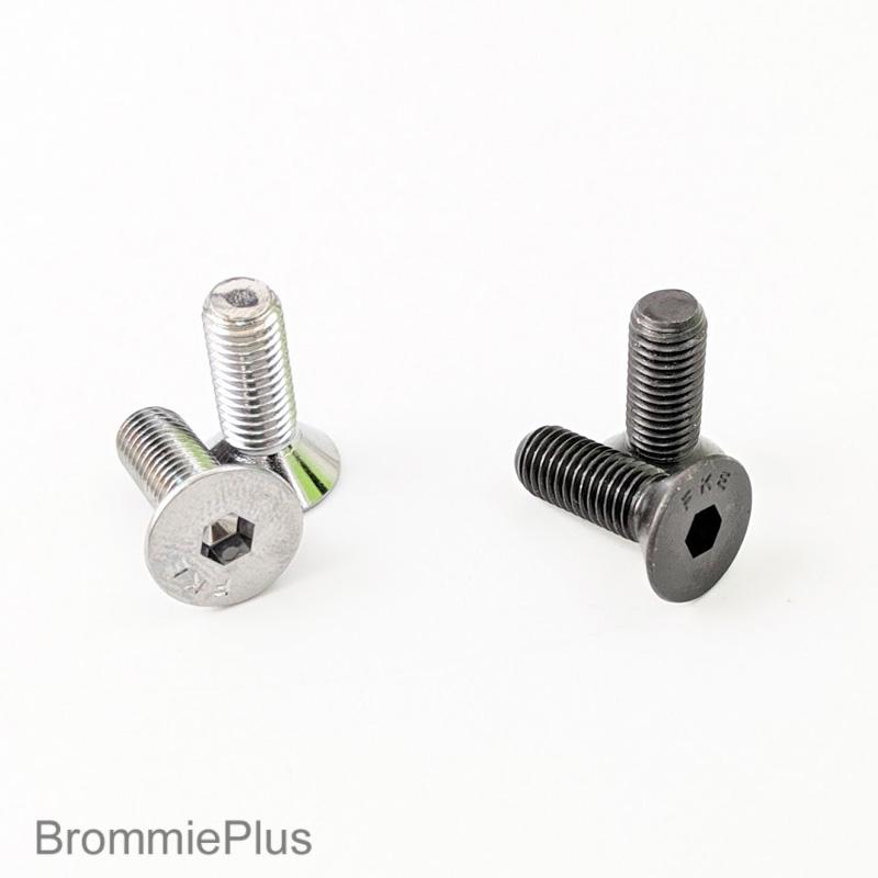 Rear Hinge Spindle Kit - for Brompton 9.55mm (3/8