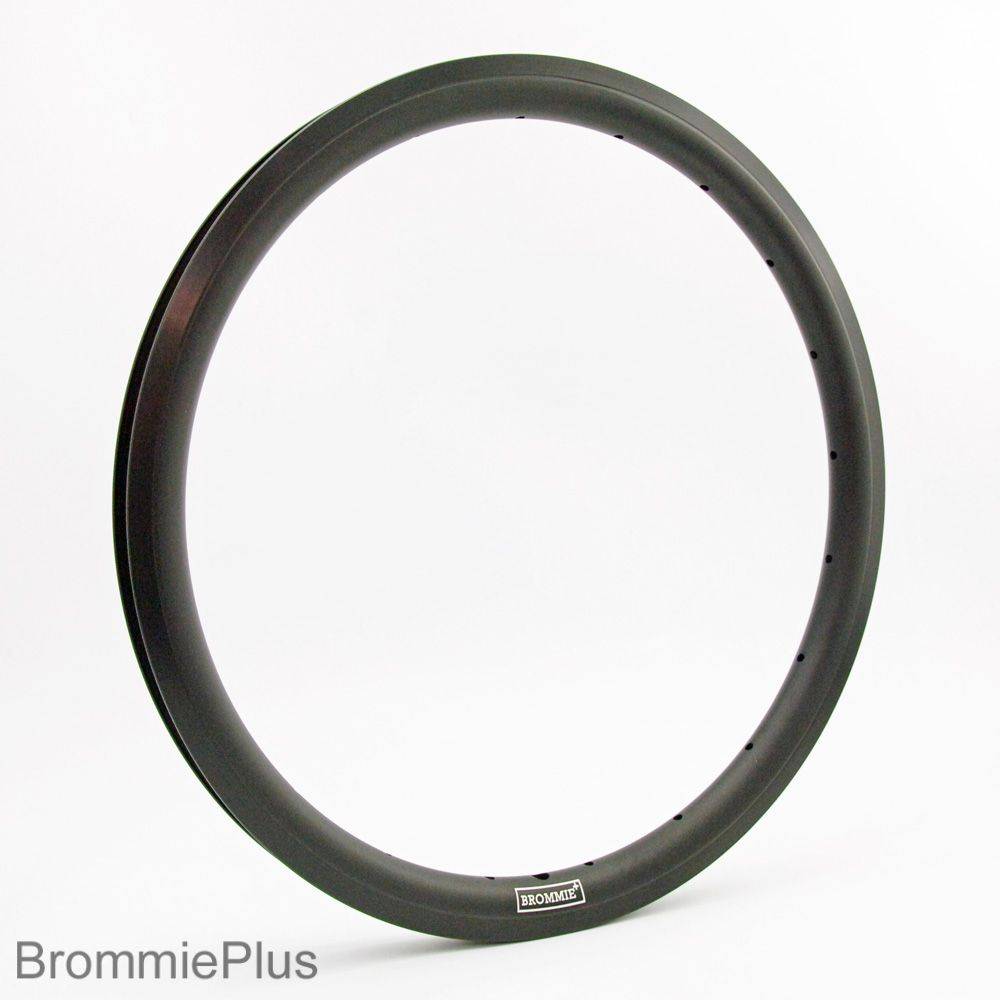 BrommiePlus R001 Welded Double Wall Rim - Black Hard Anodized
