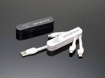 【E-gift】多功能瑞士刀3合1型多功能充電傳輸線(支援iphone6/7/Micro/TypeC)